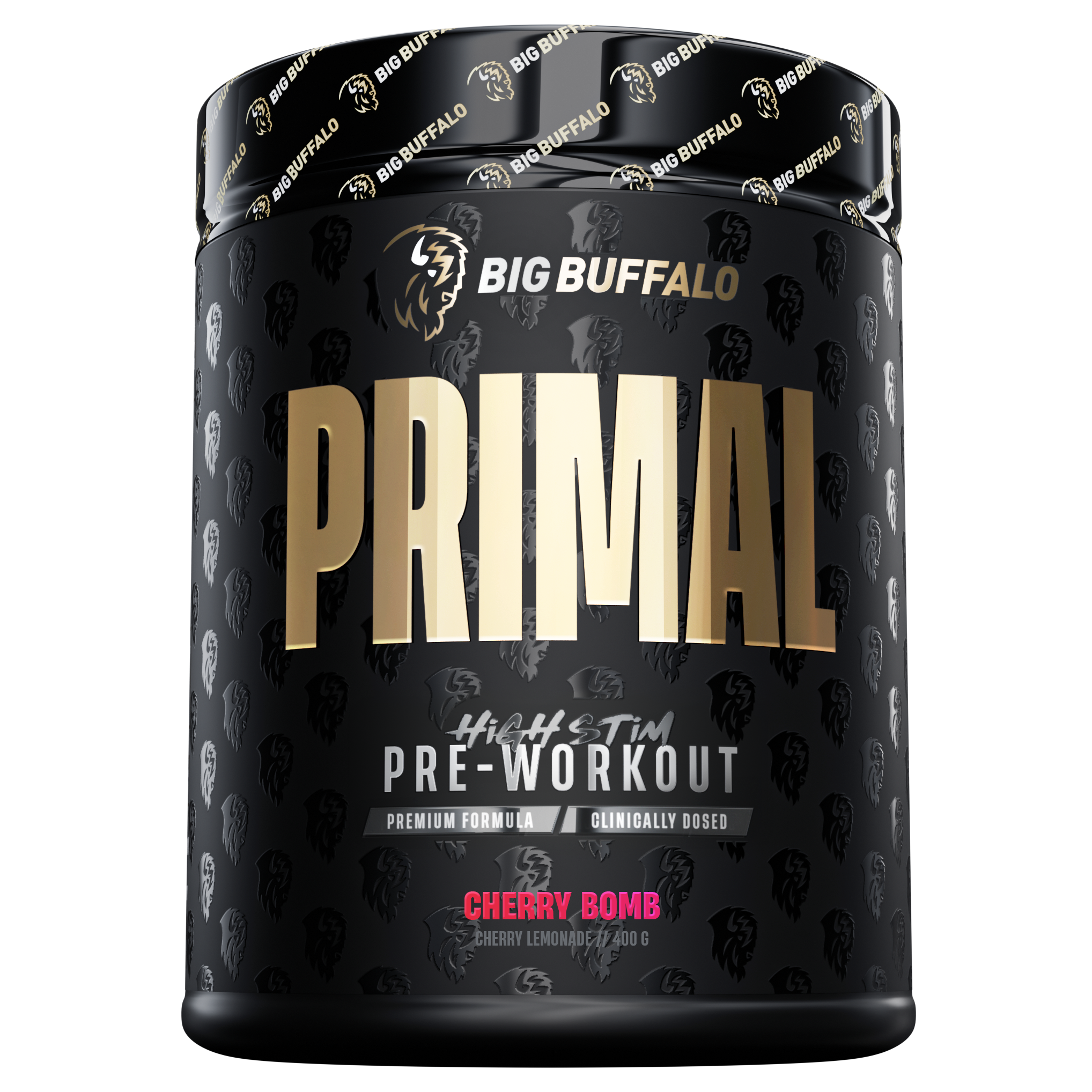 Big Buffalo Primal Pre-Workout Cherry Bomb