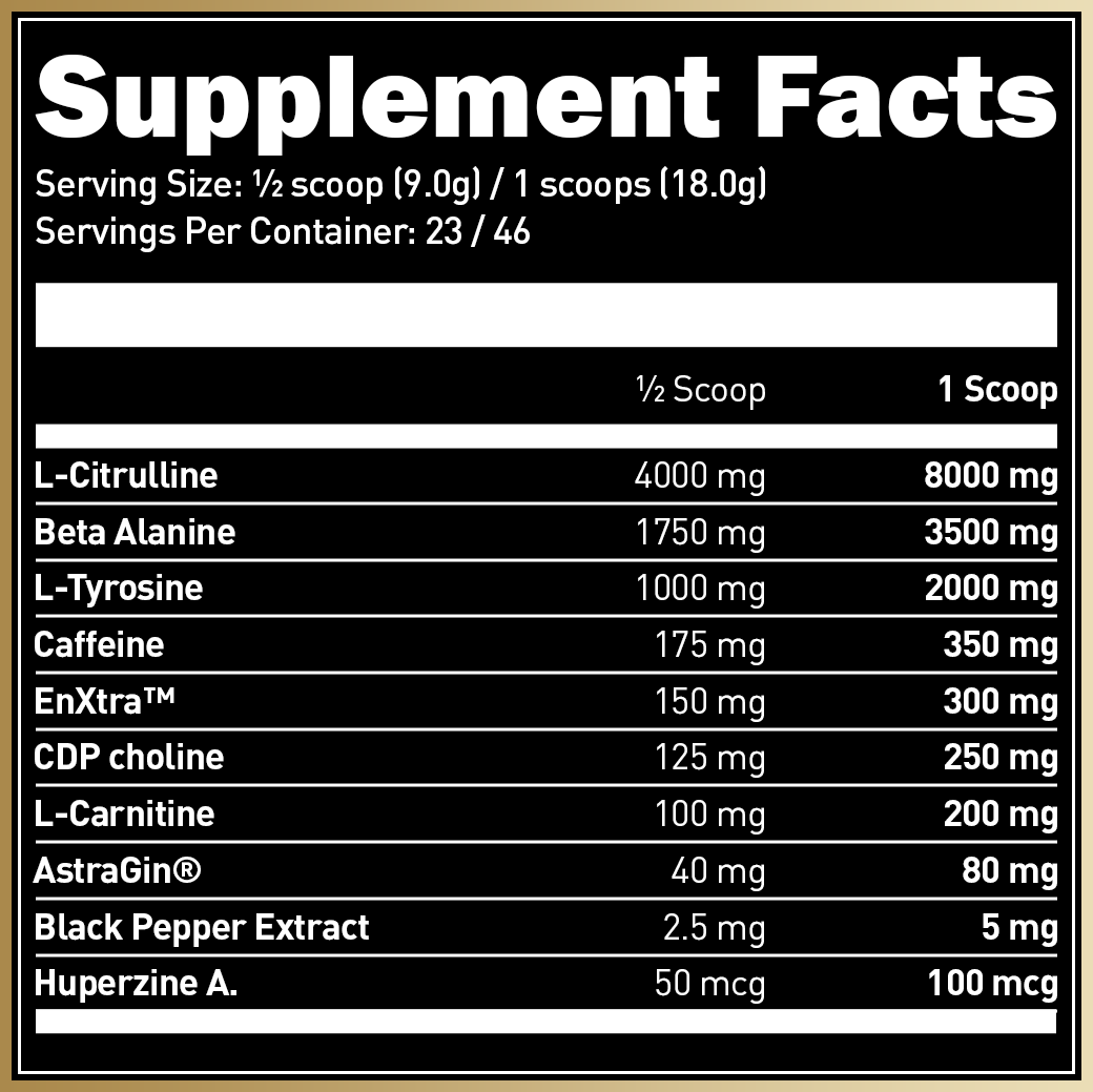Nutrition Facts